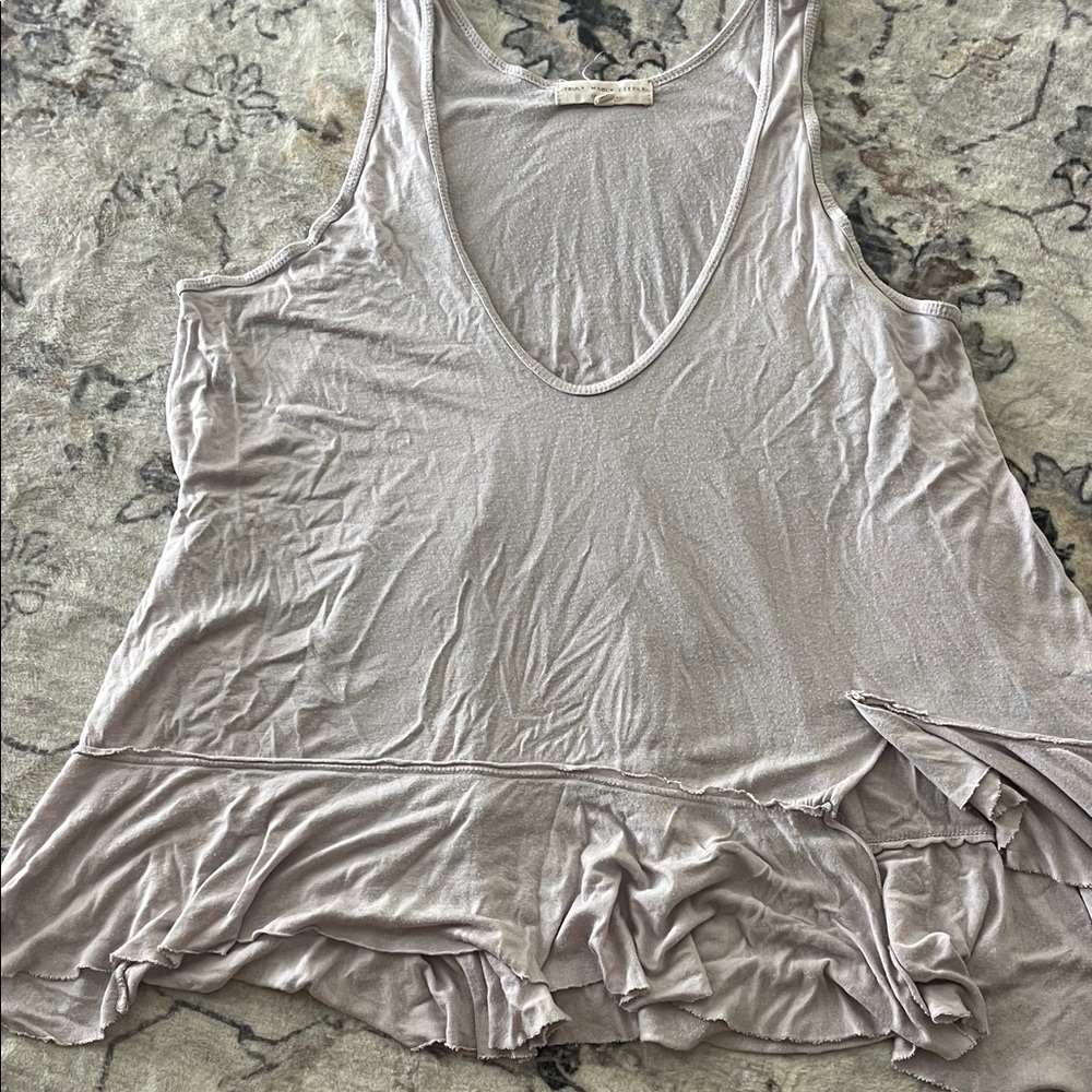 Truly Madly Deeply Light purple Tank Top